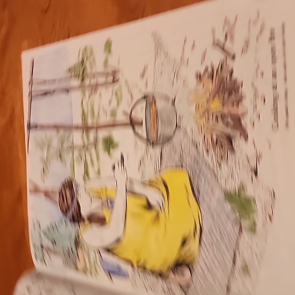 Ojibwa Indians Coloring Book - Picture 8 of 9